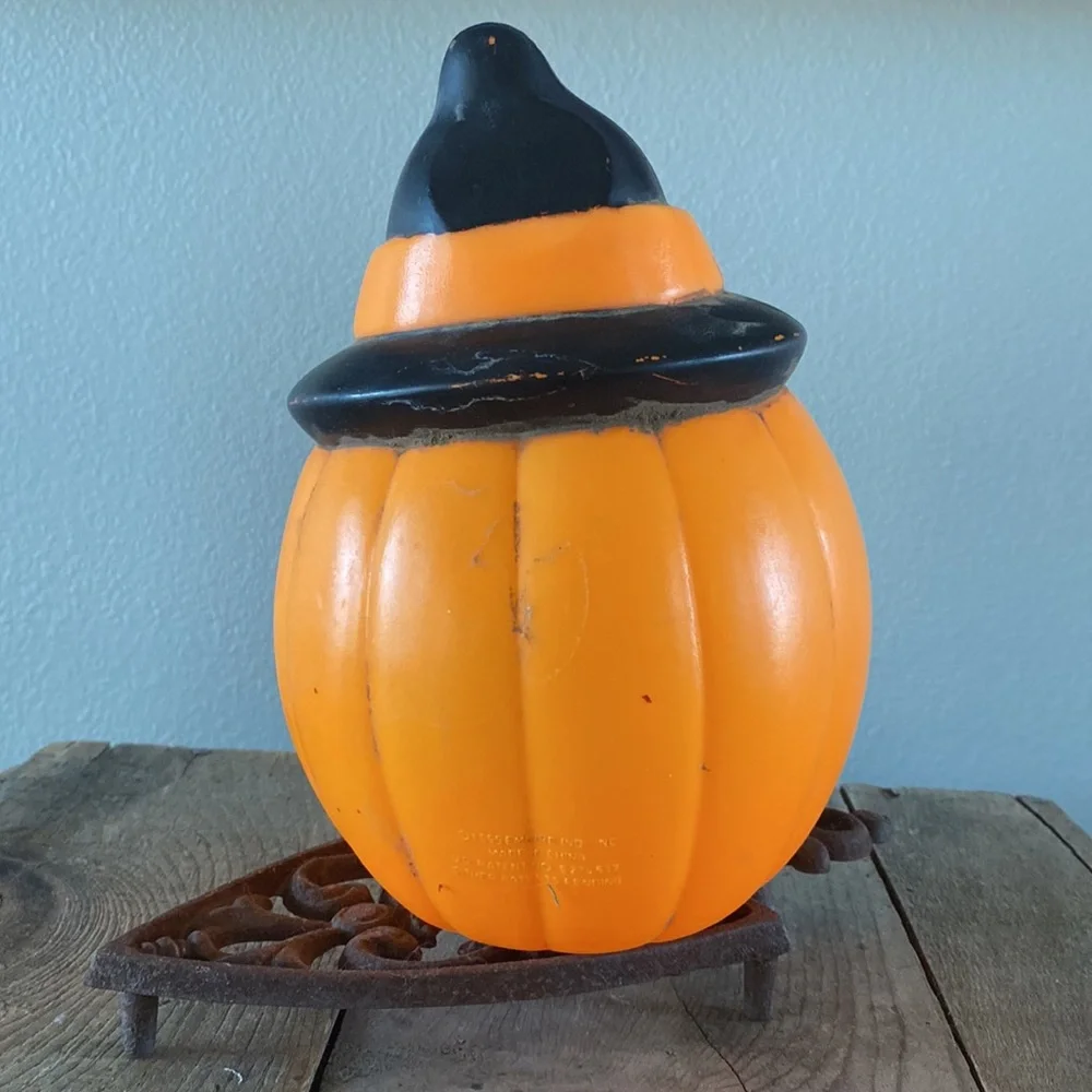 Empire Halloween Pumpkin Vintage 1995 🎃 Plastic Mold